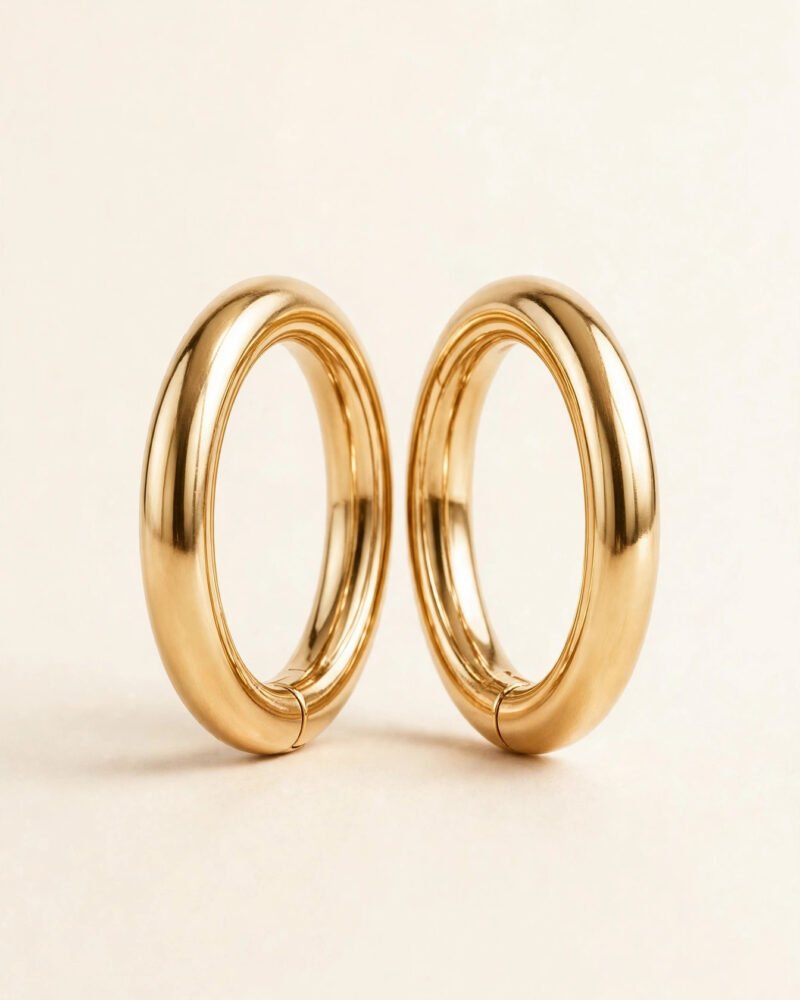 Luna Gold Hoops