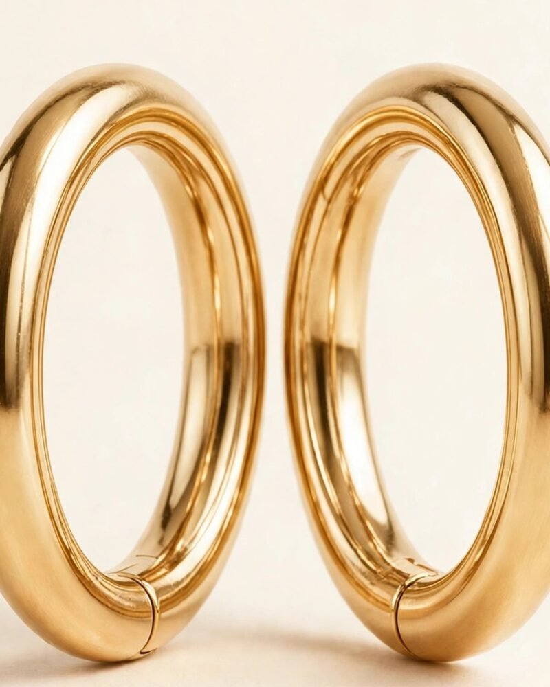 Luna Gold Hoops