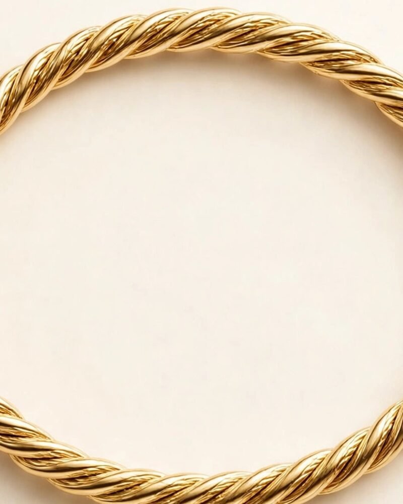 Rope Twist Bangle